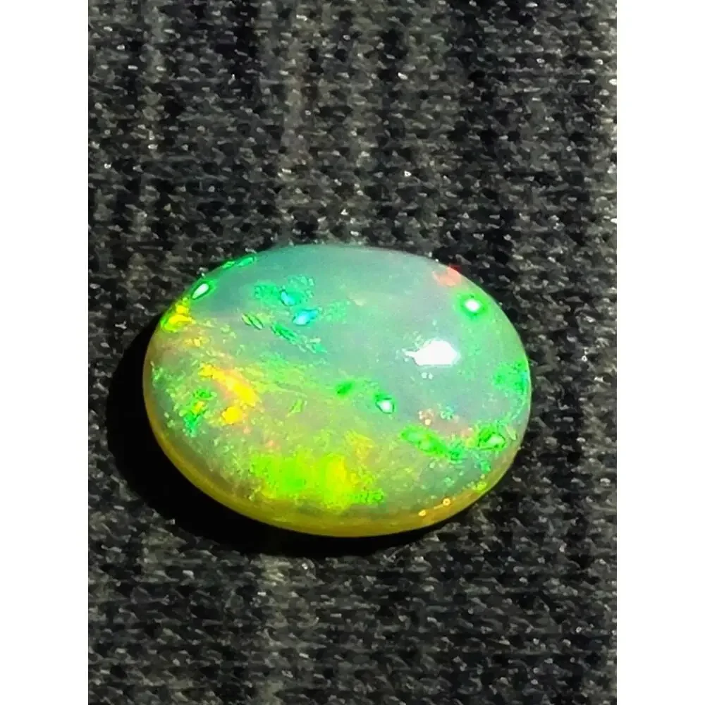 Certified Natural‎ Opal 1.82cts Cabochon Fire Brilliant Color